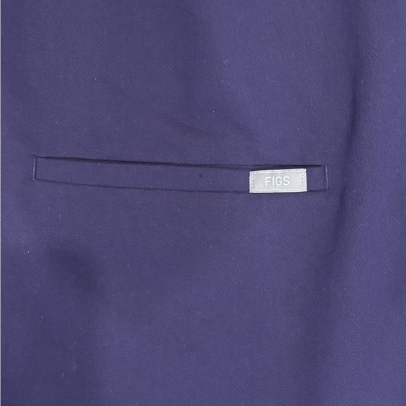 Figs The Technical Collection Casma Scrub Top Dark Violet Sz 3xl 1sw100002 - Picture 4 of 7